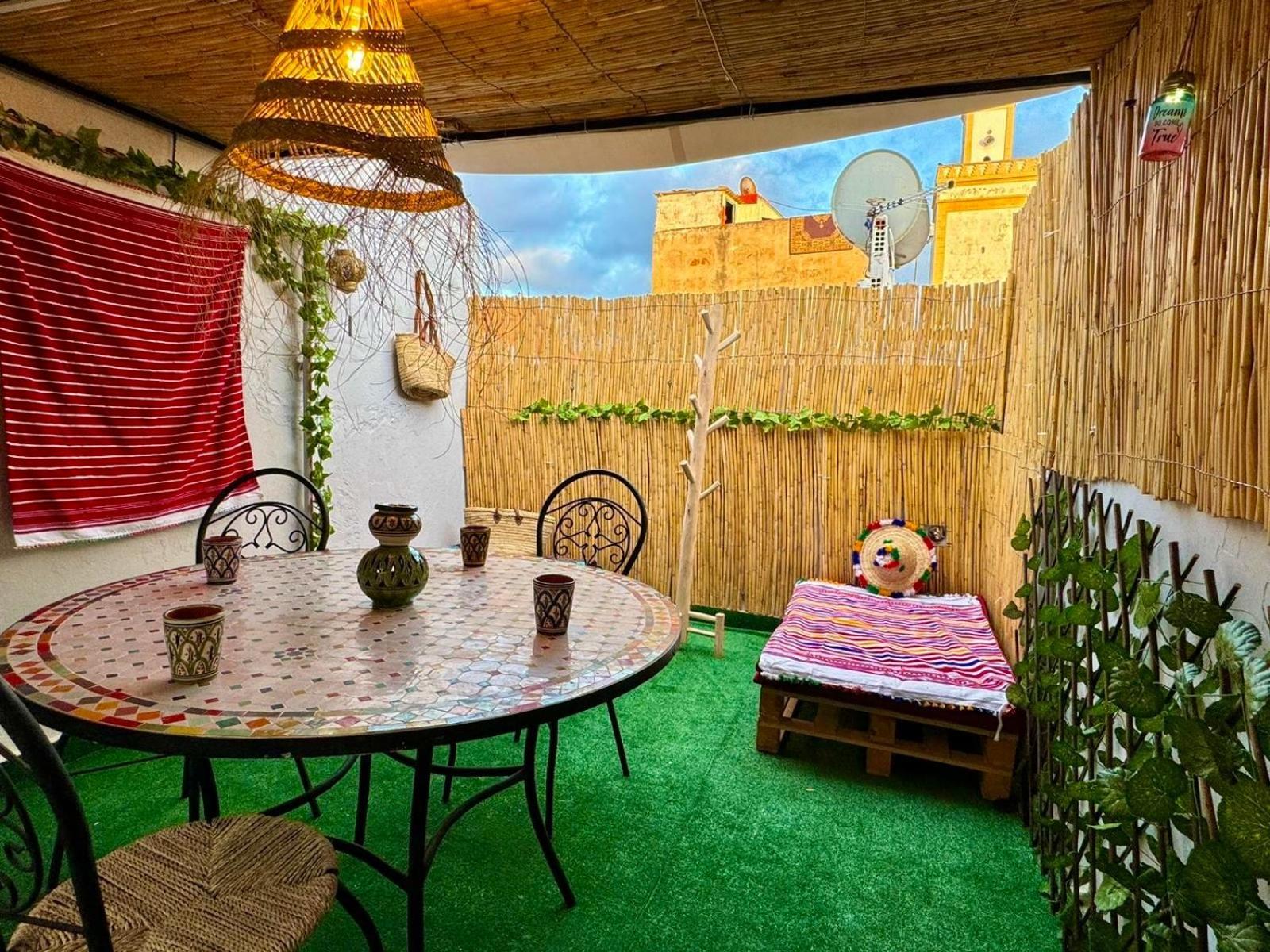 La Casa De Oussama With Traditional Private Terrace ラバト エクステリア 写真